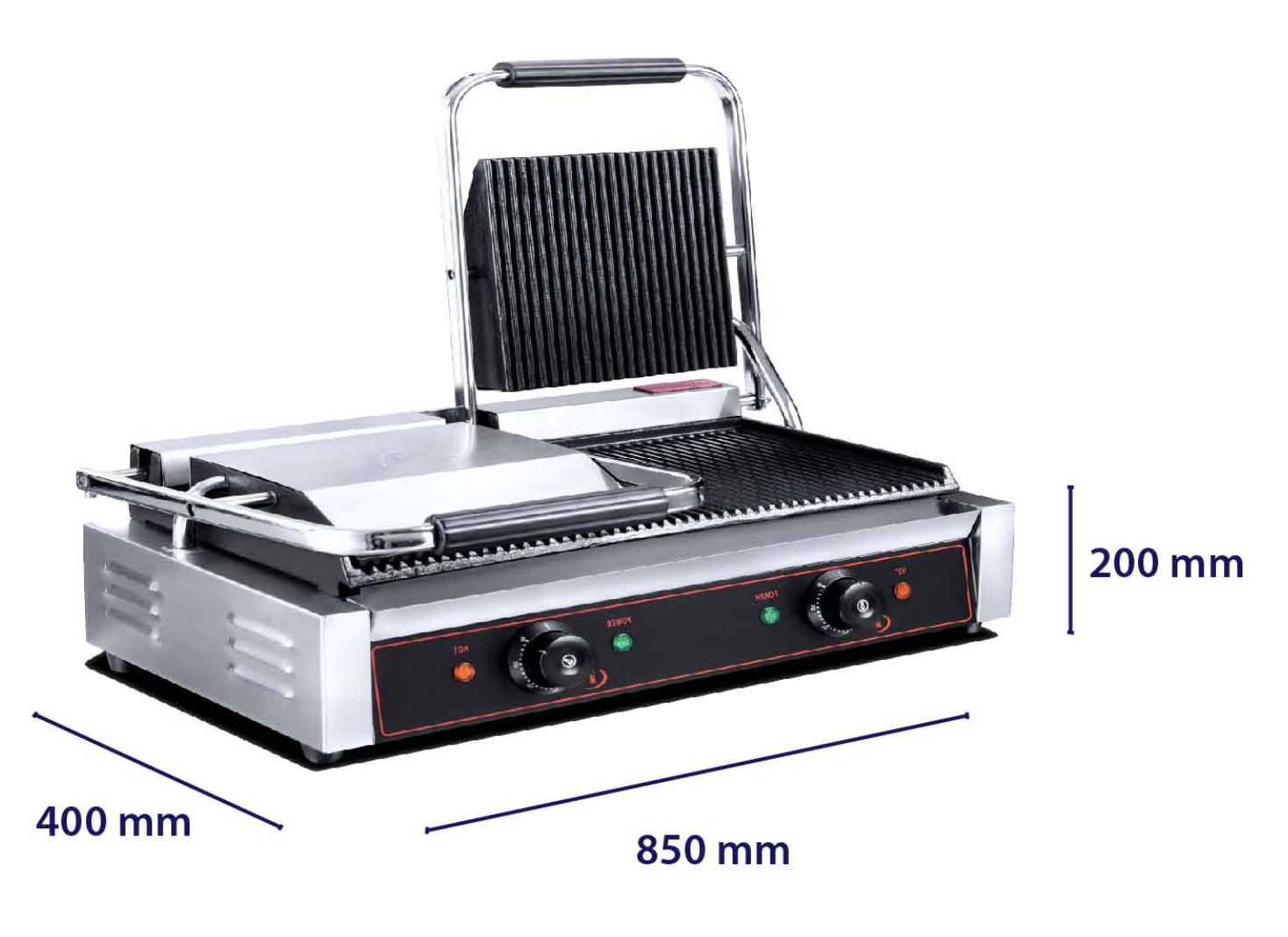 Double Jumbo Griller 813 – Commercial Electric Griller